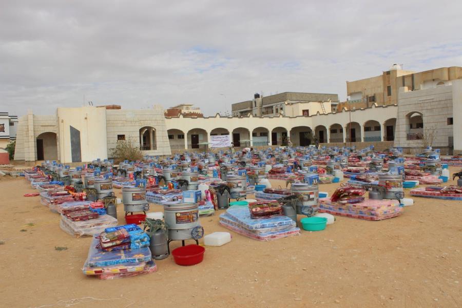 YKF implements the shelter project in Al-Jawf Governorate